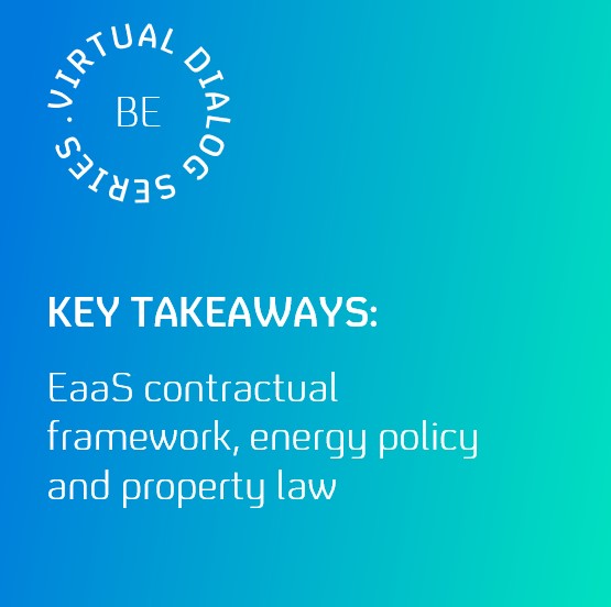 Key Takeaways from the second EaaS capacity building webinar in Belgium